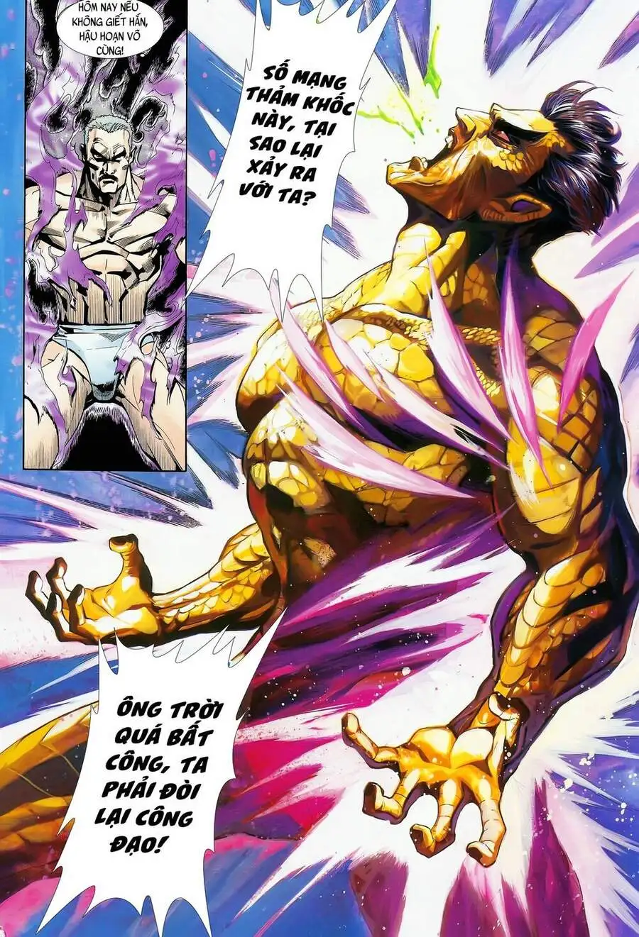 Truyện Tranh Long Hổ 5 Thế trang 8