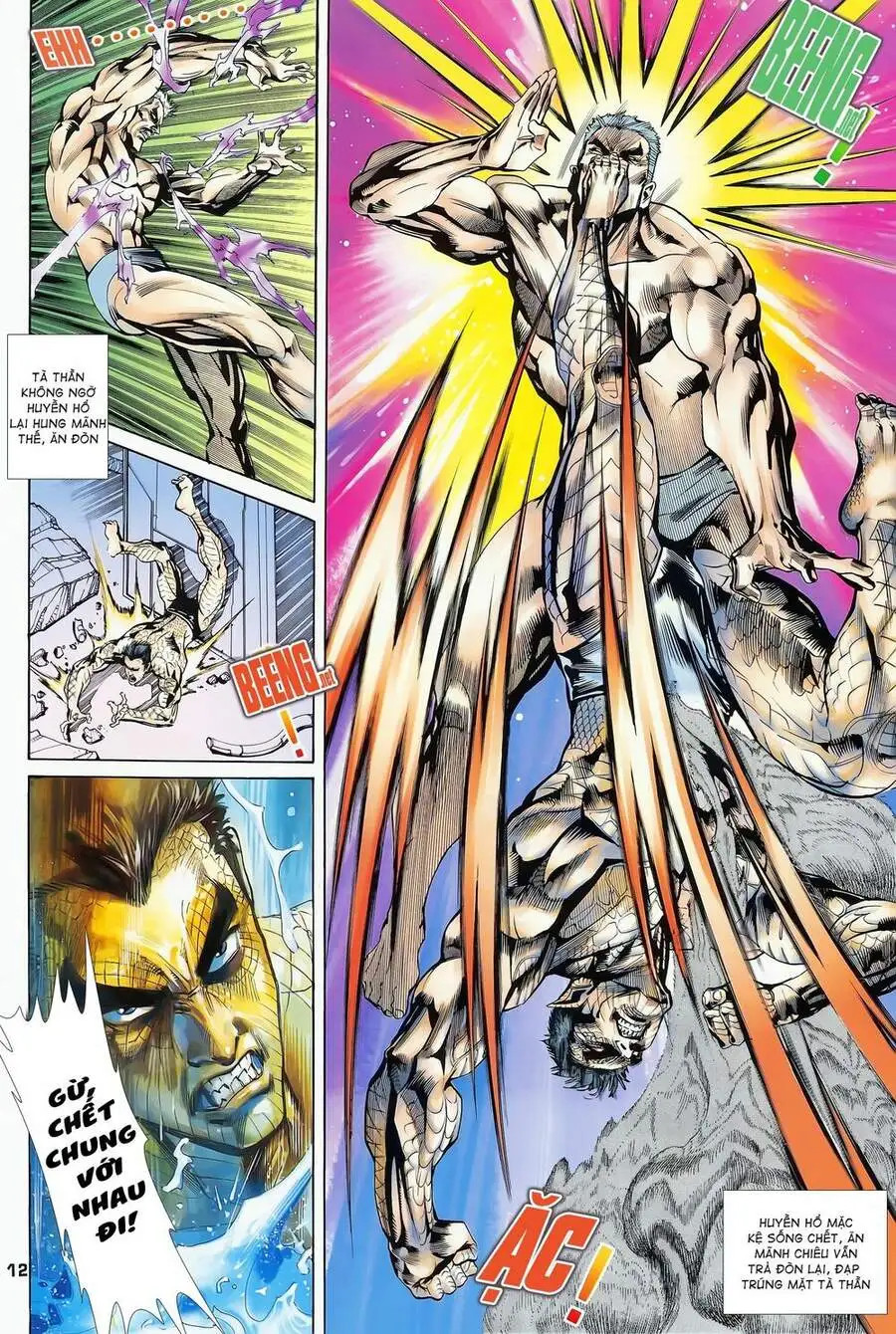 Truyện Tranh Long Hổ 5 Thế trang 8