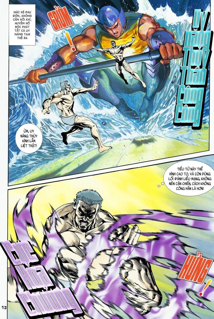 Truyện Tranh Long Hổ 5 Thế trang 8