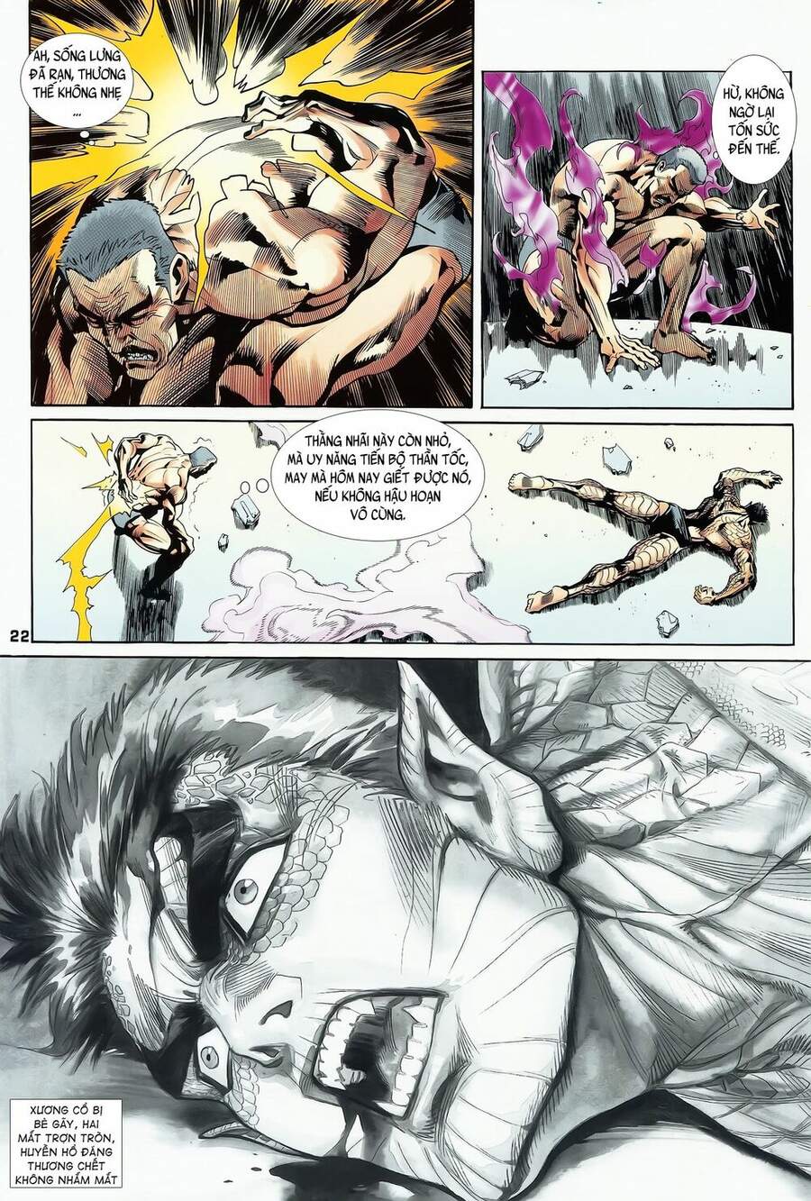 Truyện Tranh Long Hổ 5 Thế trang 8