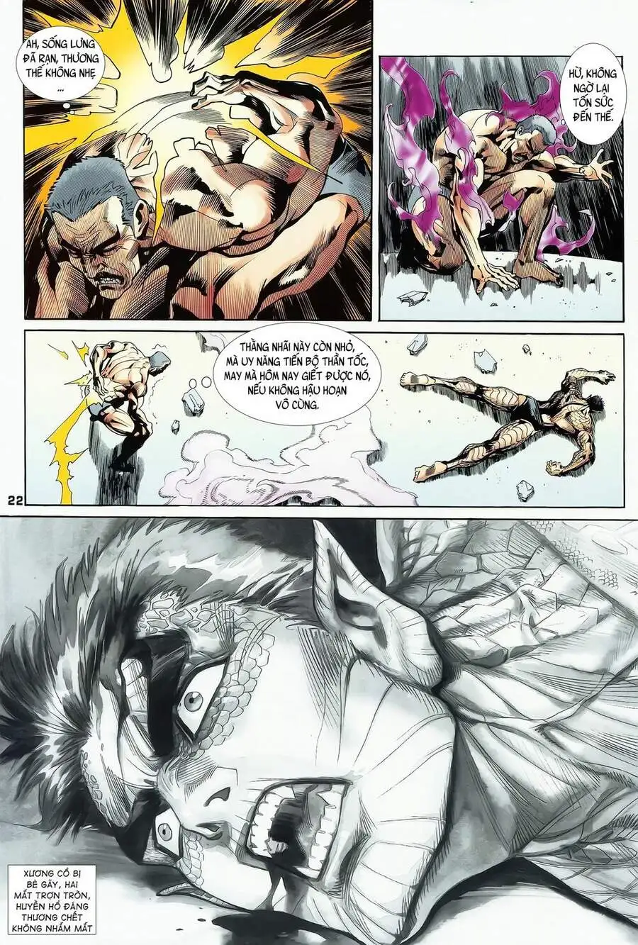 Truyện Tranh Long Hổ 5 Thế trang 8