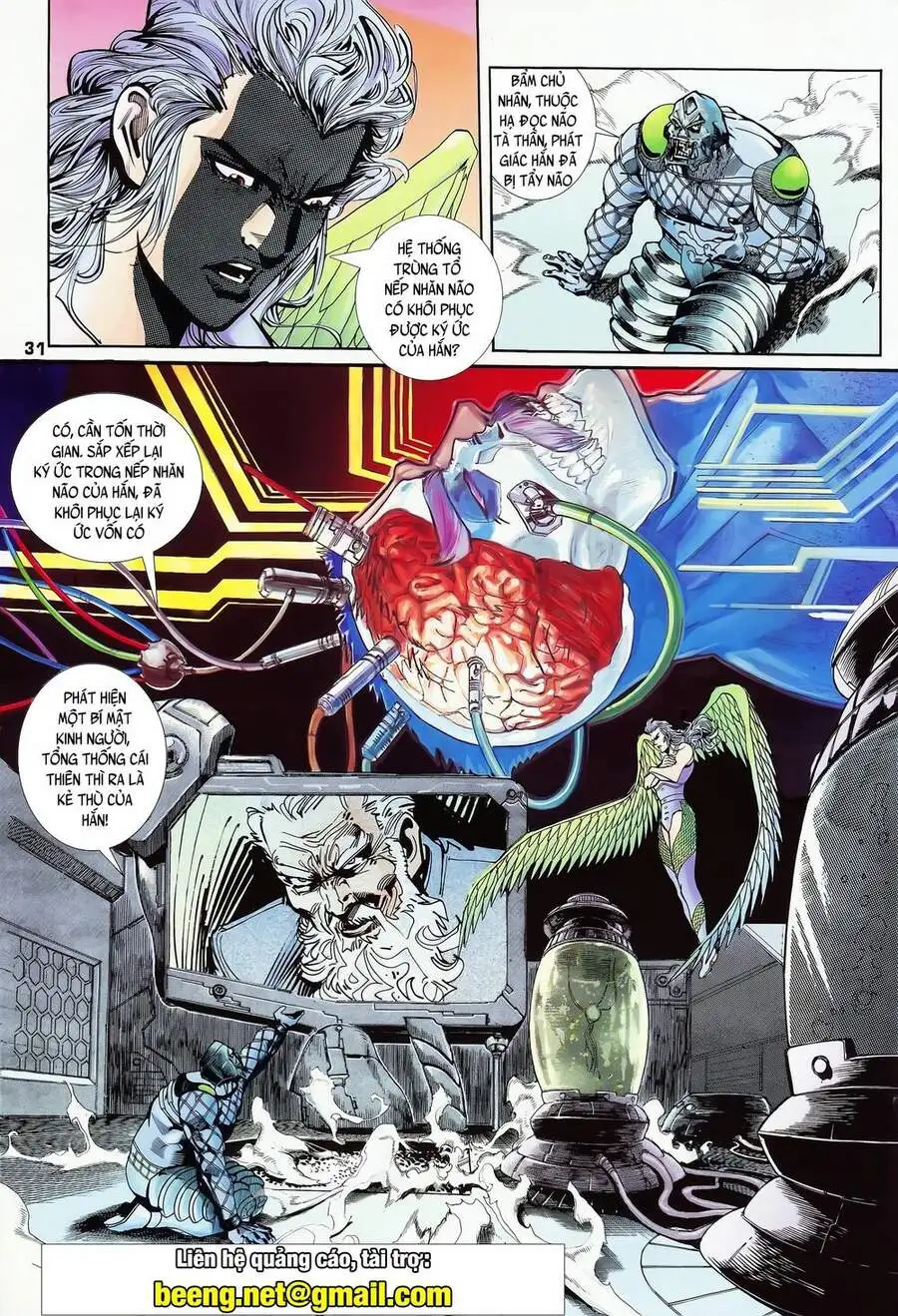 Truyện Tranh Long Hổ 5 Thế trang 8