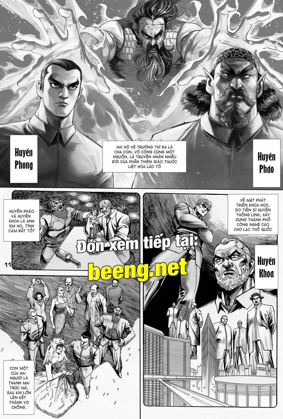 Truyện Tranh Long Hổ 5 Thế trang 8