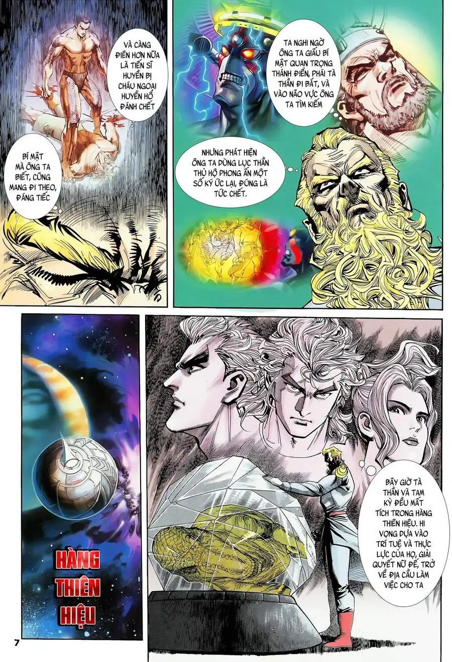 Truyện Tranh Long Hổ 5 Thế trang 8