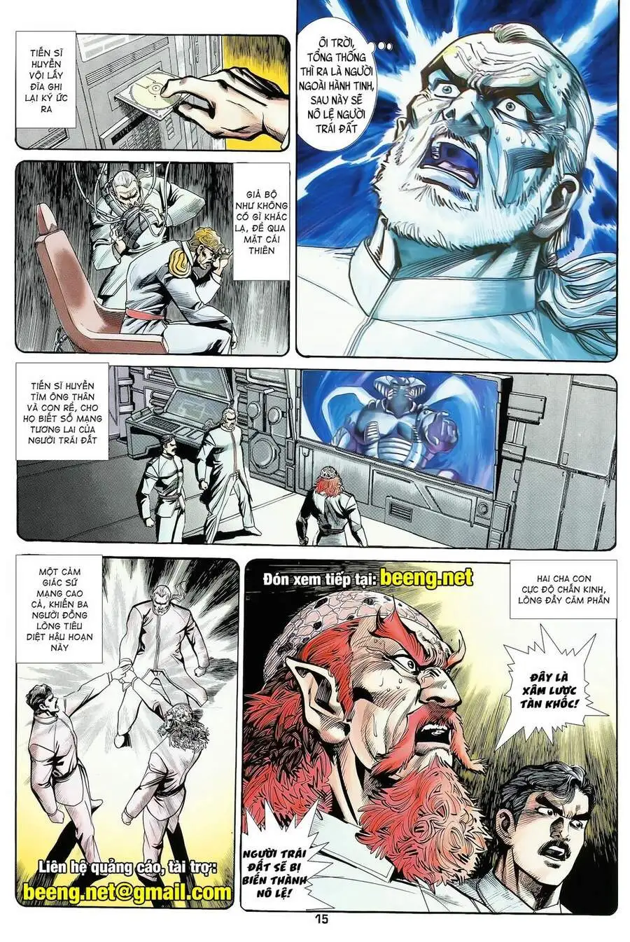 Truyện Tranh Long Hổ 5 Thế trang 8