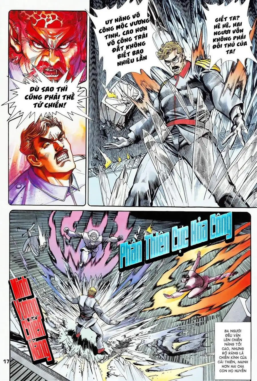 Truyện Tranh Long Hổ 5 Thế trang 8