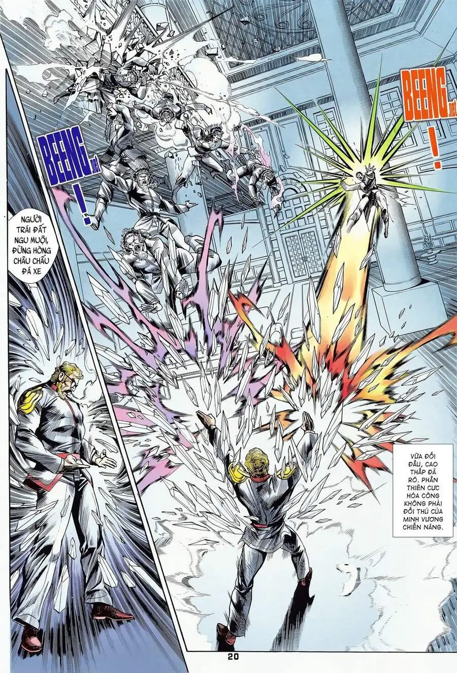 Truyện Tranh Long Hổ 5 Thế trang 8