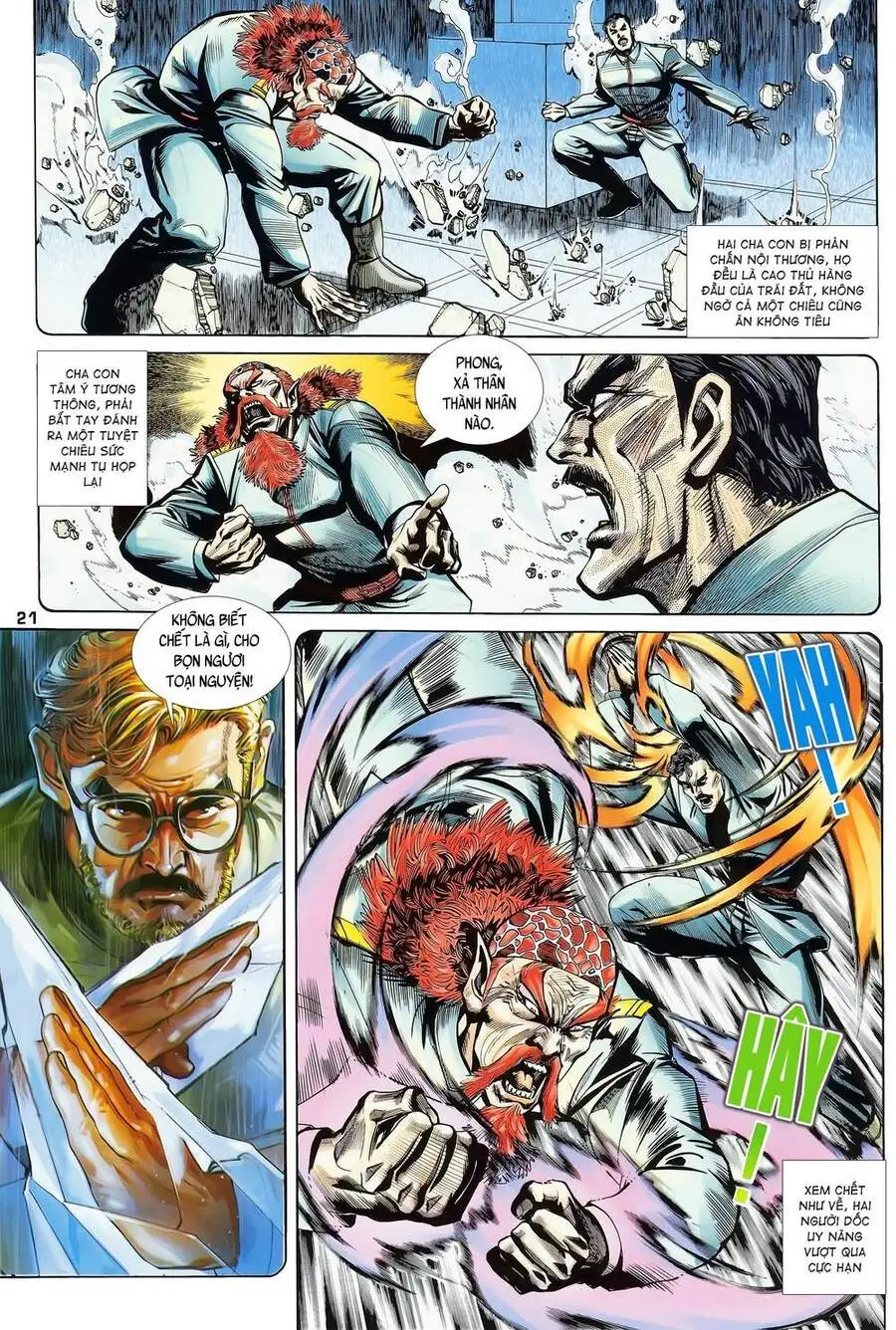 Truyện Tranh Long Hổ 5 Thế trang 8