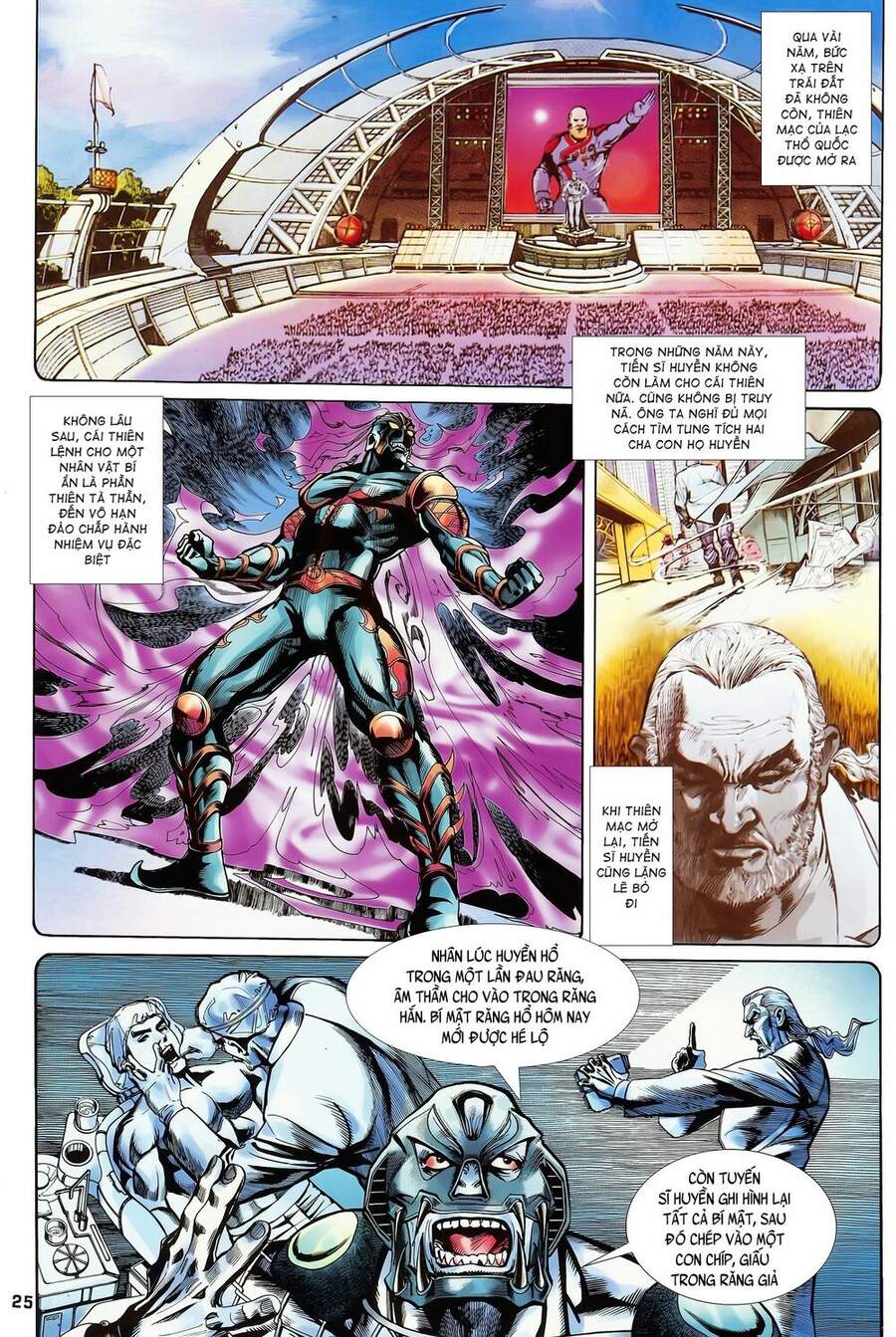 Truyện Tranh Long Hổ 5 Thế trang 8