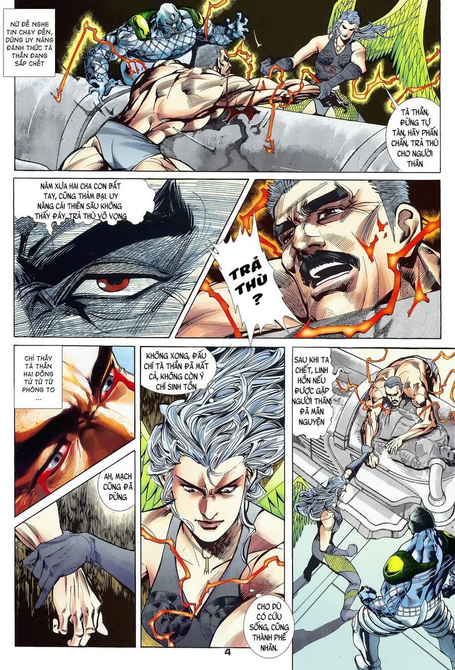 Truyện Tranh Long Hổ 5 Thế trang 8