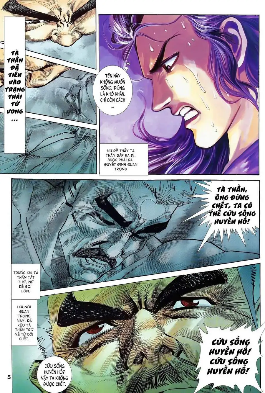 Truyện Tranh Long Hổ 5 Thế trang 8