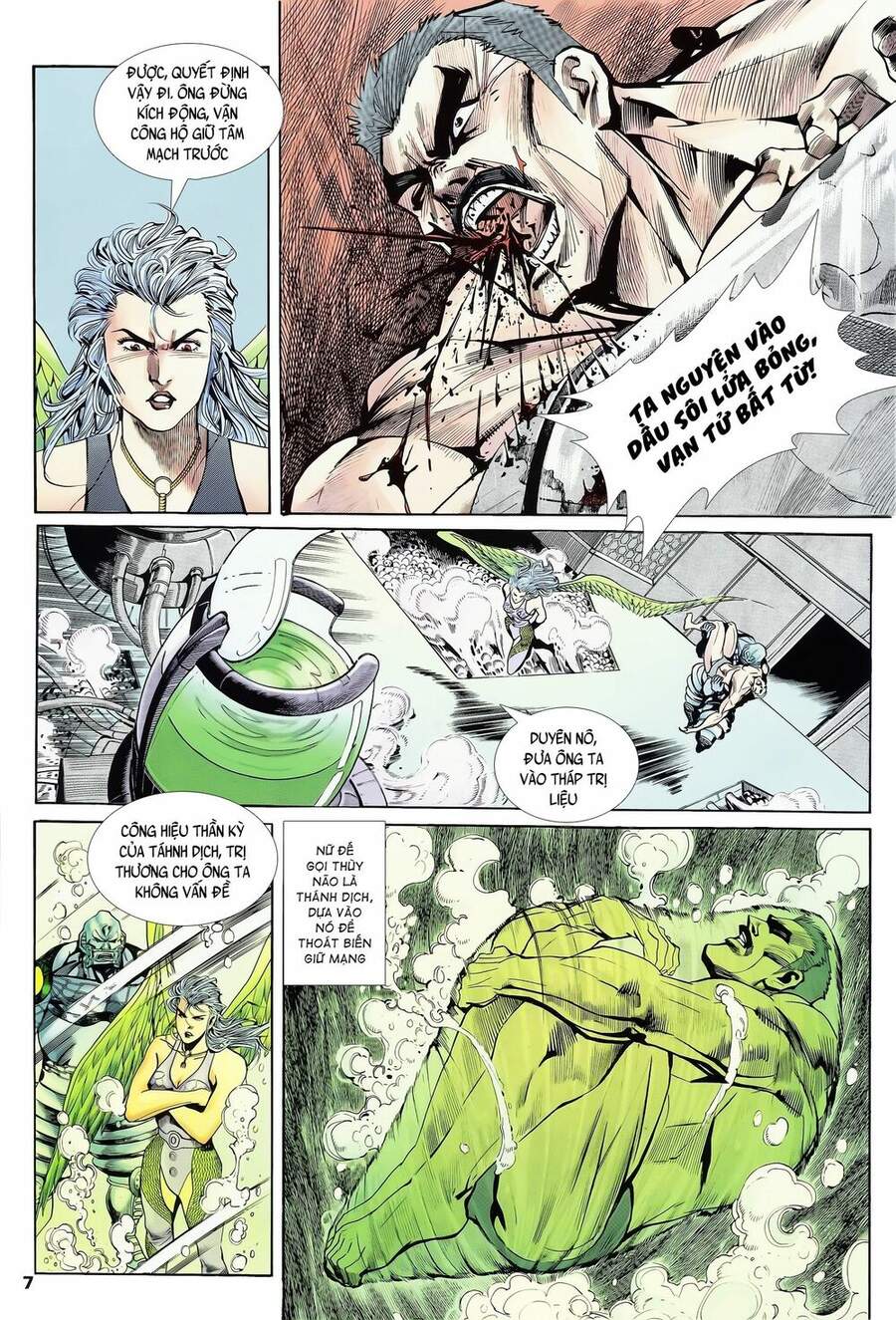 Truyện Tranh Long Hổ 5 Thế trang 8