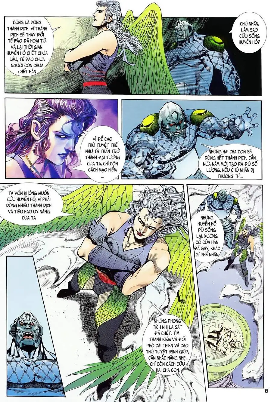 Truyện Tranh Long Hổ 5 Thế trang 8