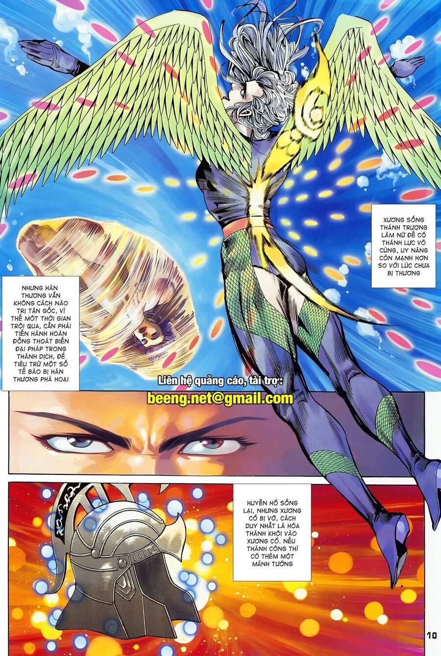 Truyện Tranh Long Hổ 5 Thế trang 8