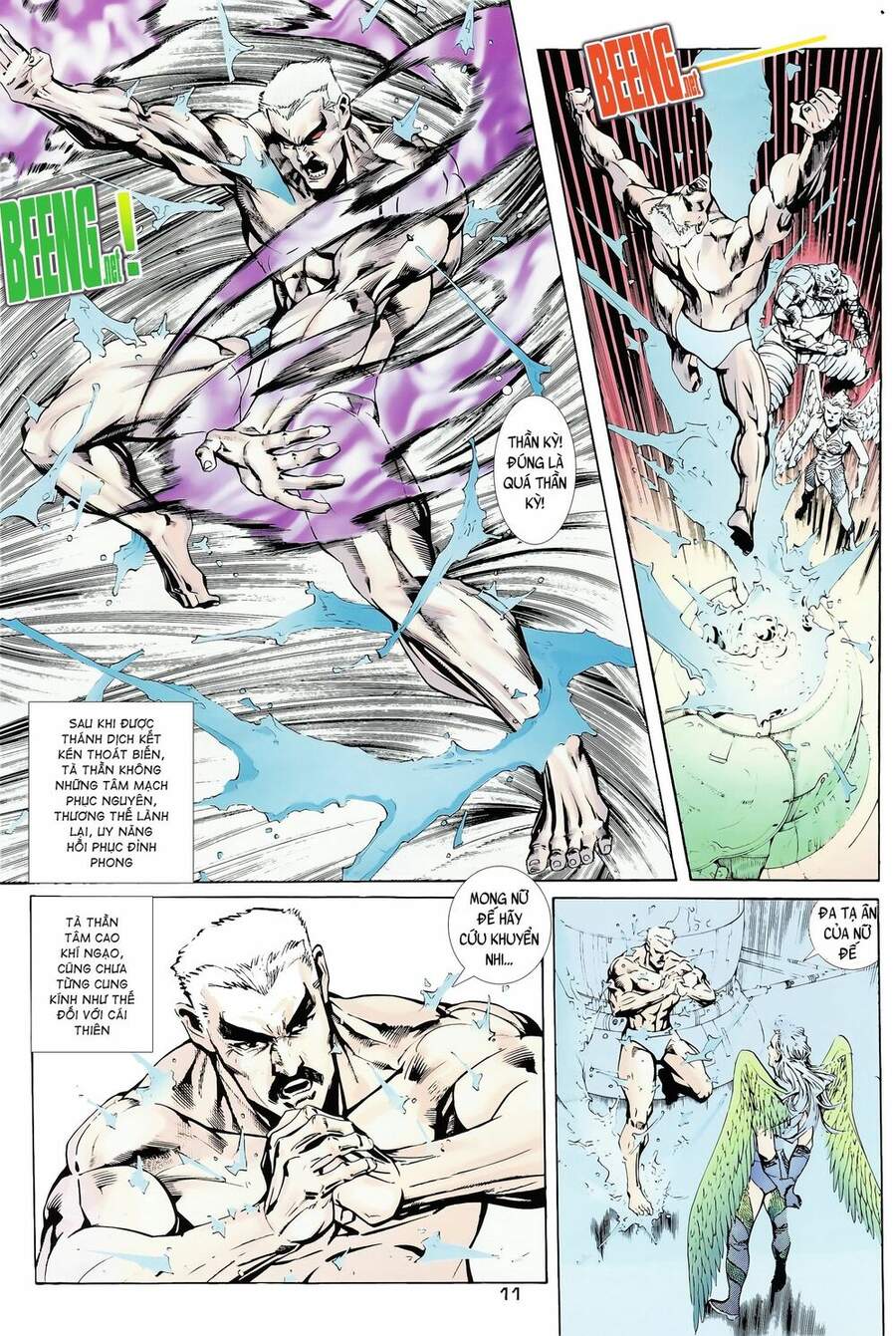 Truyện Tranh Long Hổ 5 Thế trang 8