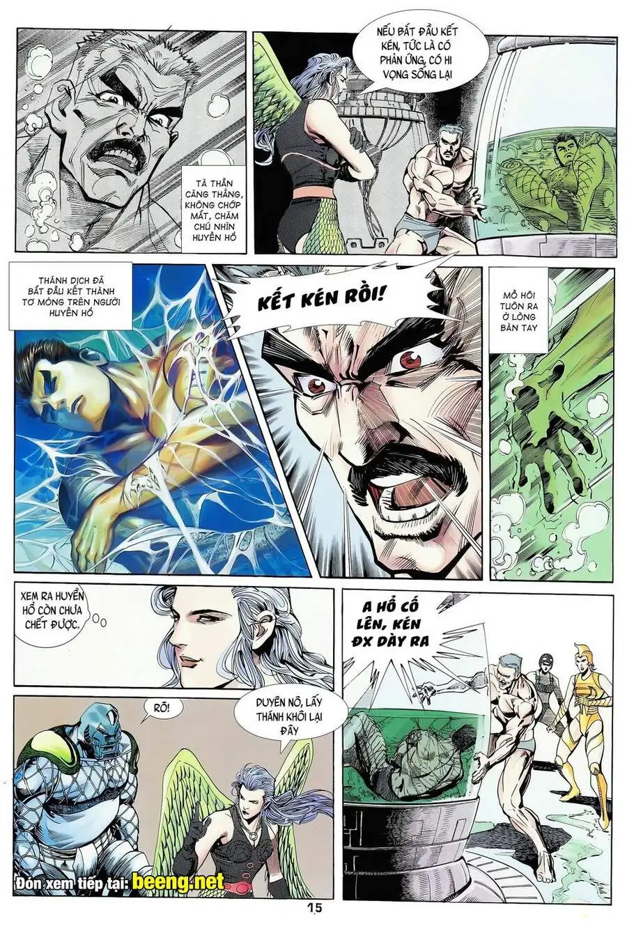 Truyện Tranh Long Hổ 5 Thế trang 8