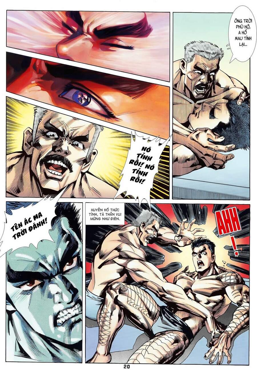 Truyện Tranh Long Hổ 5 Thế trang 8