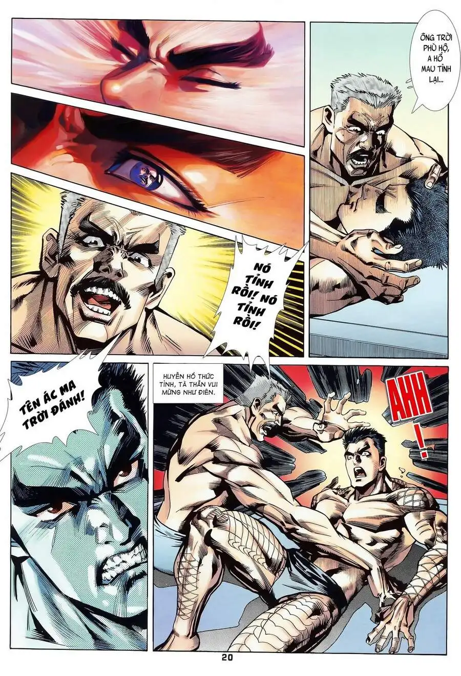 Truyện Tranh Long Hổ 5 Thế trang 8