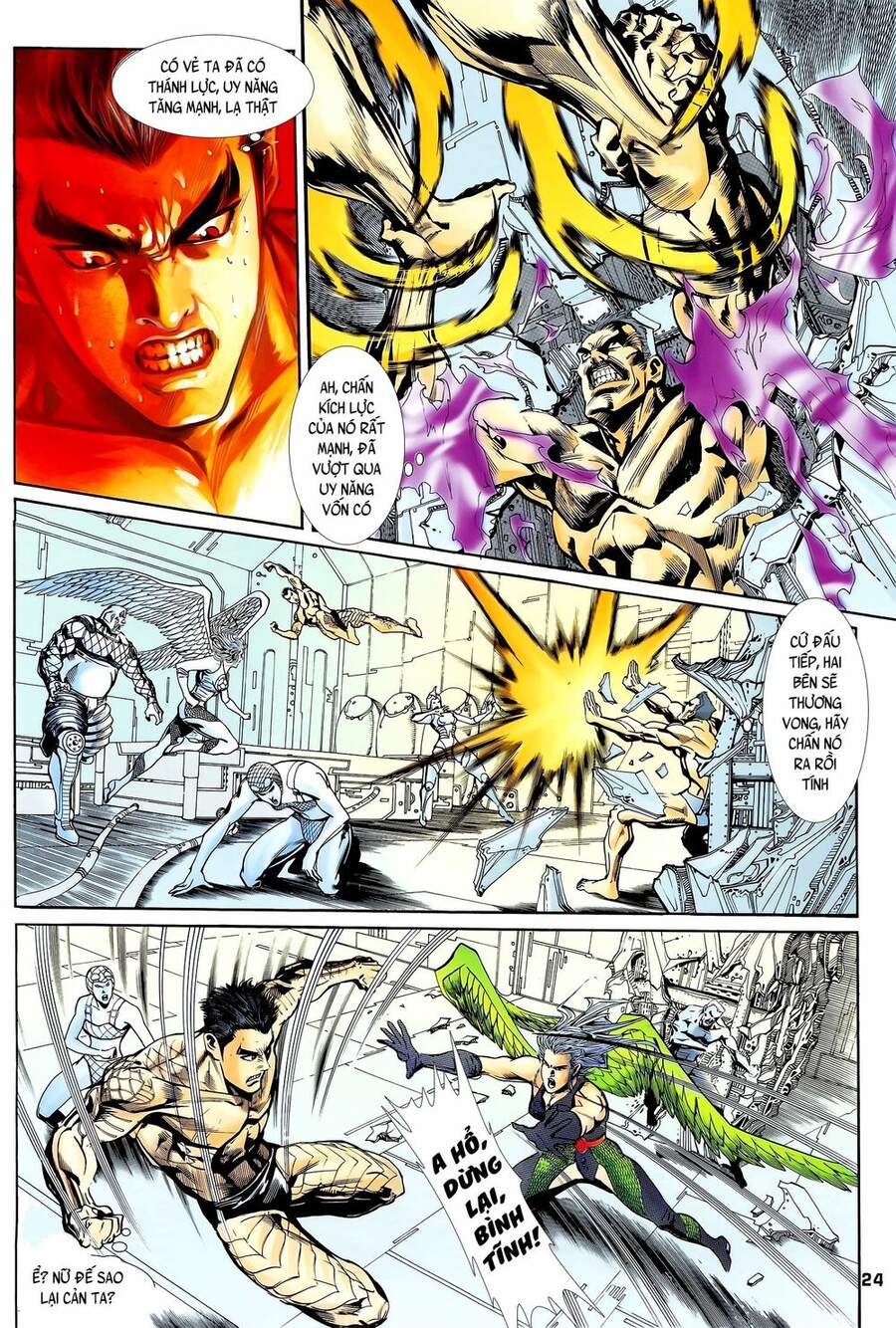 Truyện Tranh Long Hổ 5 Thế trang 8