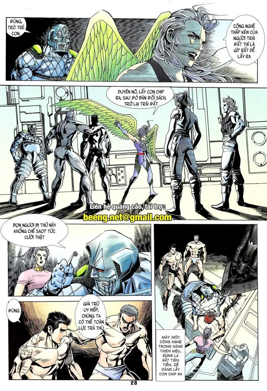 Truyện Tranh Long Hổ 5 Thế trang 8