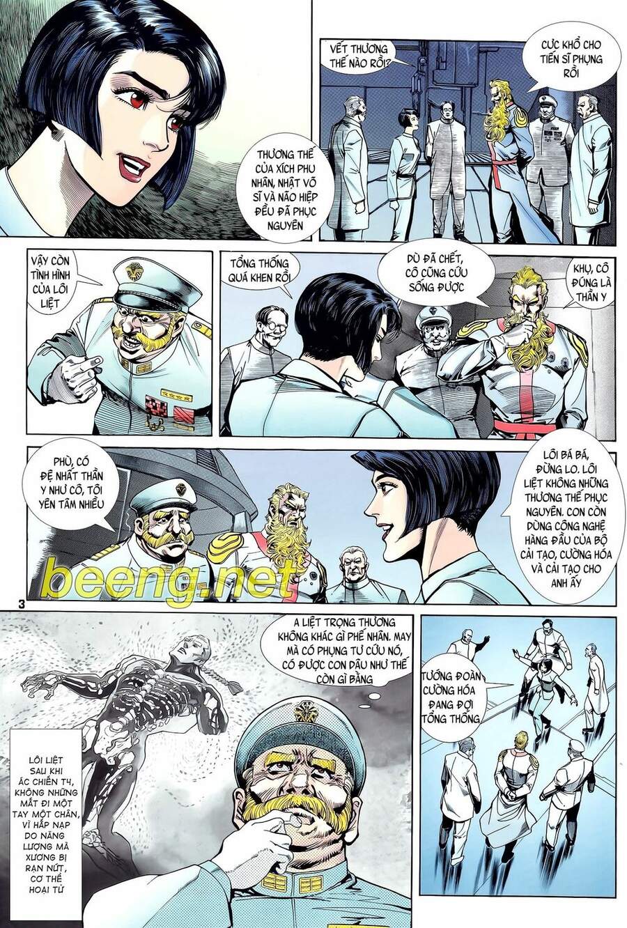 Truyện Tranh Long Hổ 5 Thế trang 8