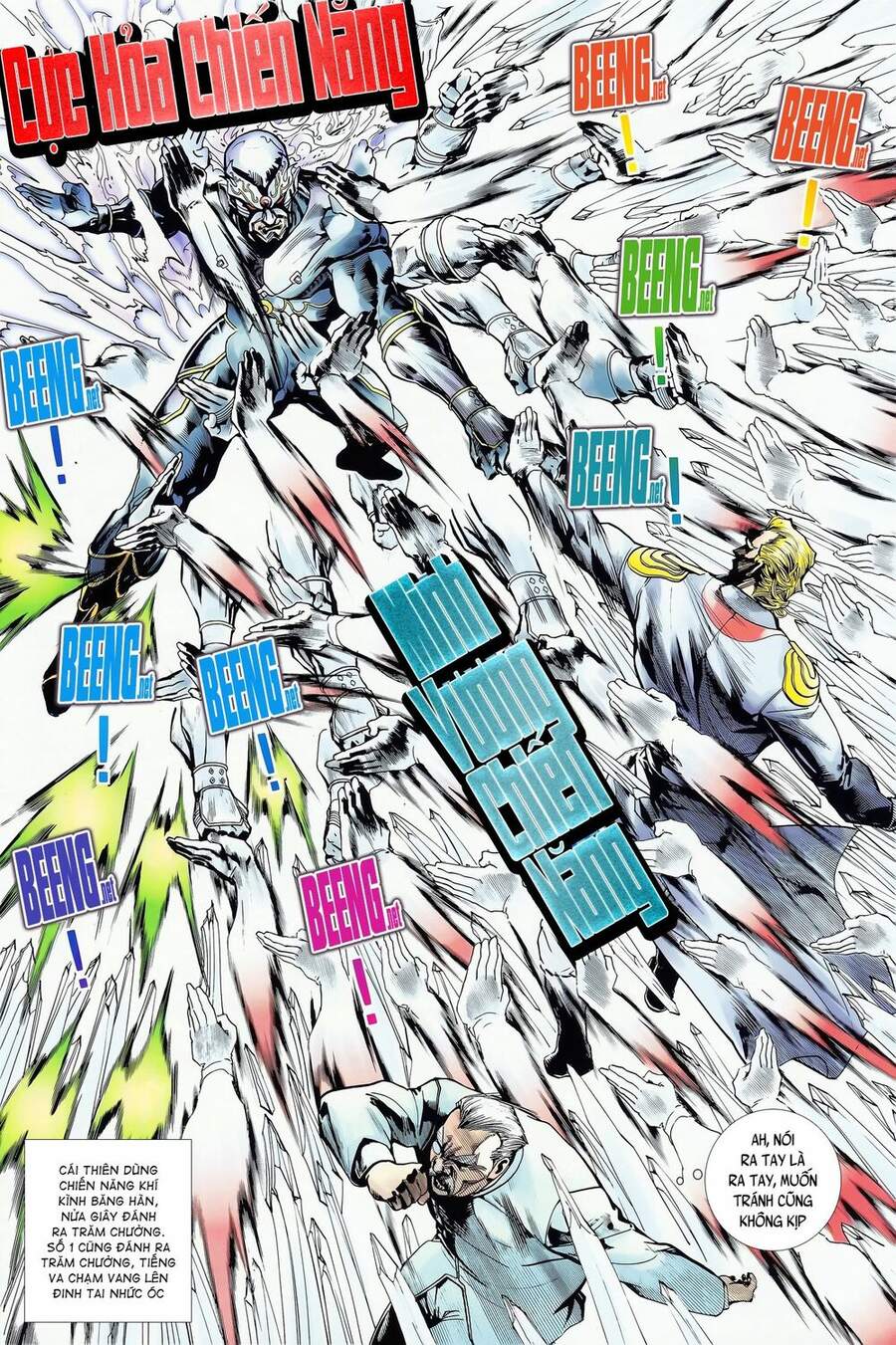 Truyện Tranh Long Hổ 5 Thế trang 8