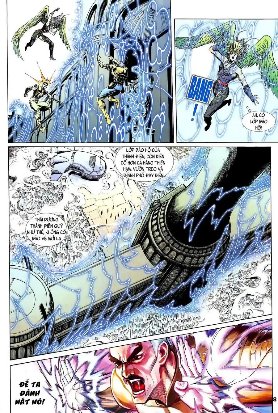 Truyện Tranh Long Hổ 5 Thế trang 8