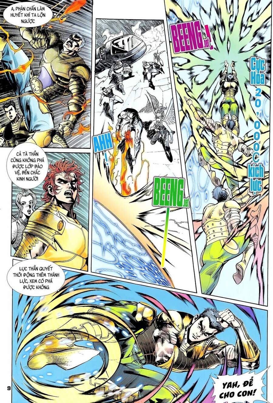 Truyện Tranh Long Hổ 5 Thế trang 8