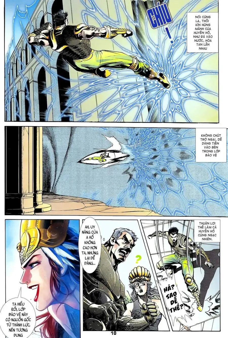 Truyện Tranh Long Hổ 5 Thế trang 8