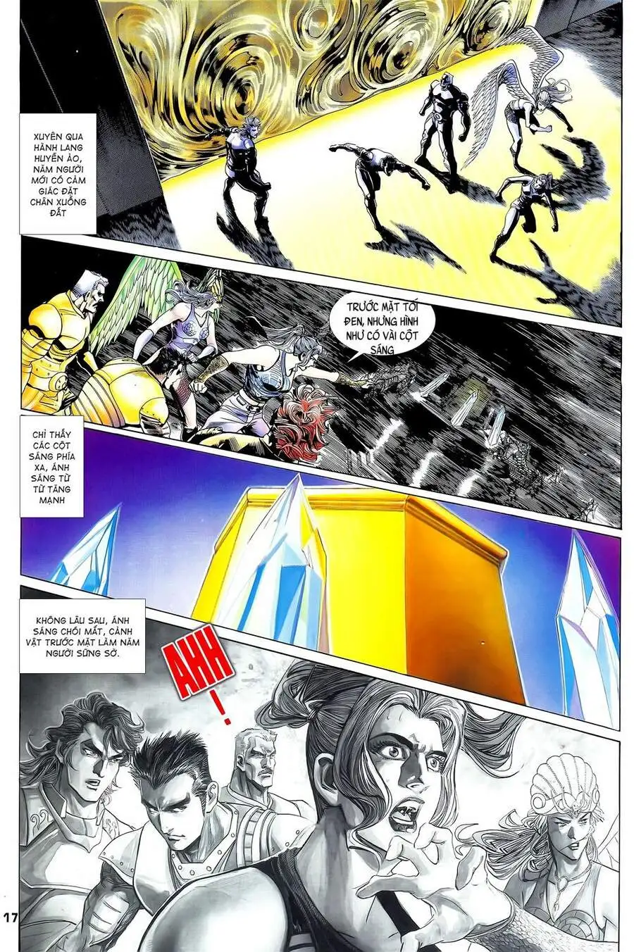 Truyện Tranh Long Hổ 5 Thế trang 8