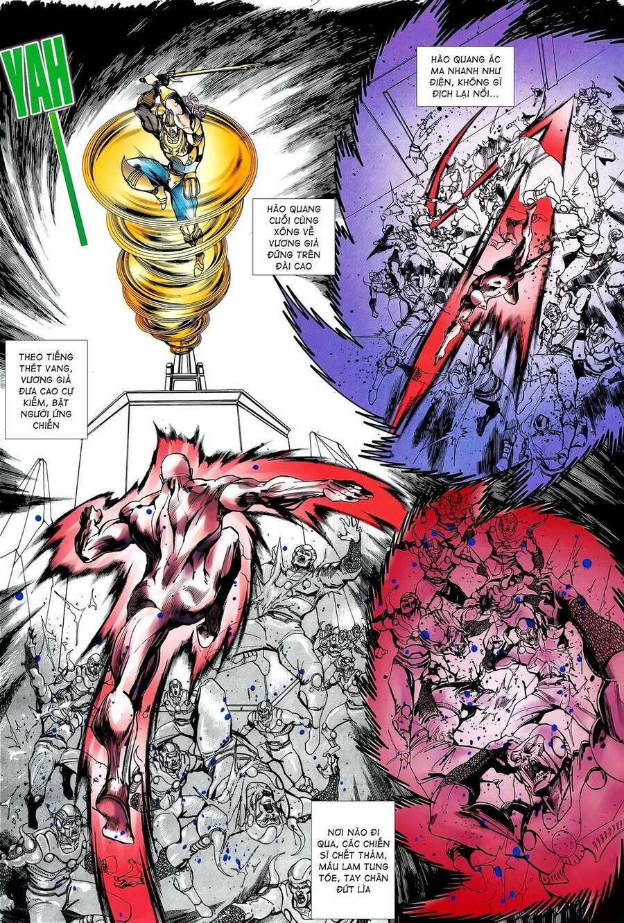 Truyện Tranh Long Hổ 5 Thế trang 8