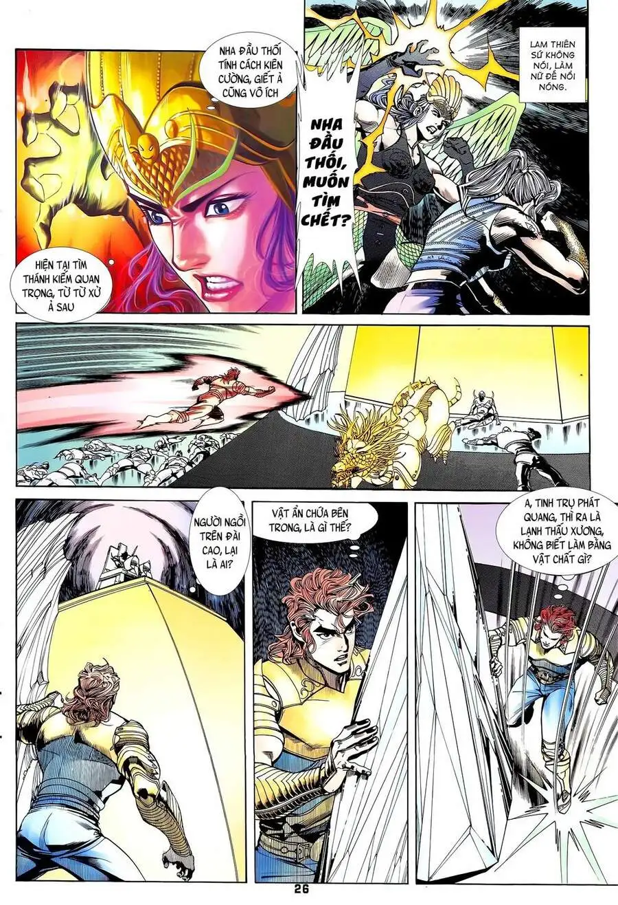 Truyện Tranh Long Hổ 5 Thế trang 8