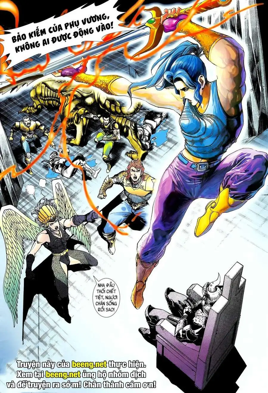 Truyện Tranh Long Hổ 5 Thế trang 8