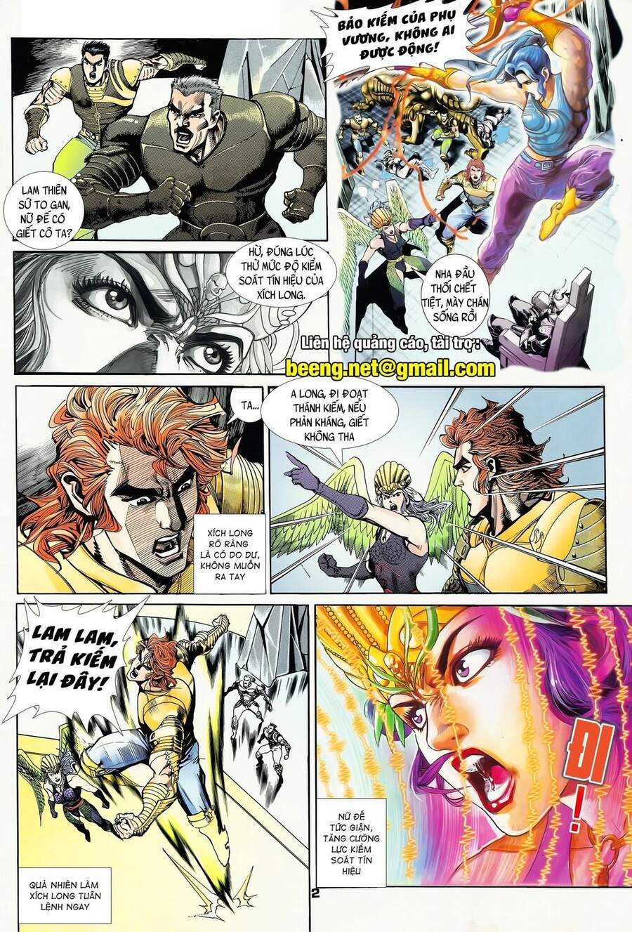 Truyện Tranh Long Hổ 5 Thế trang 8