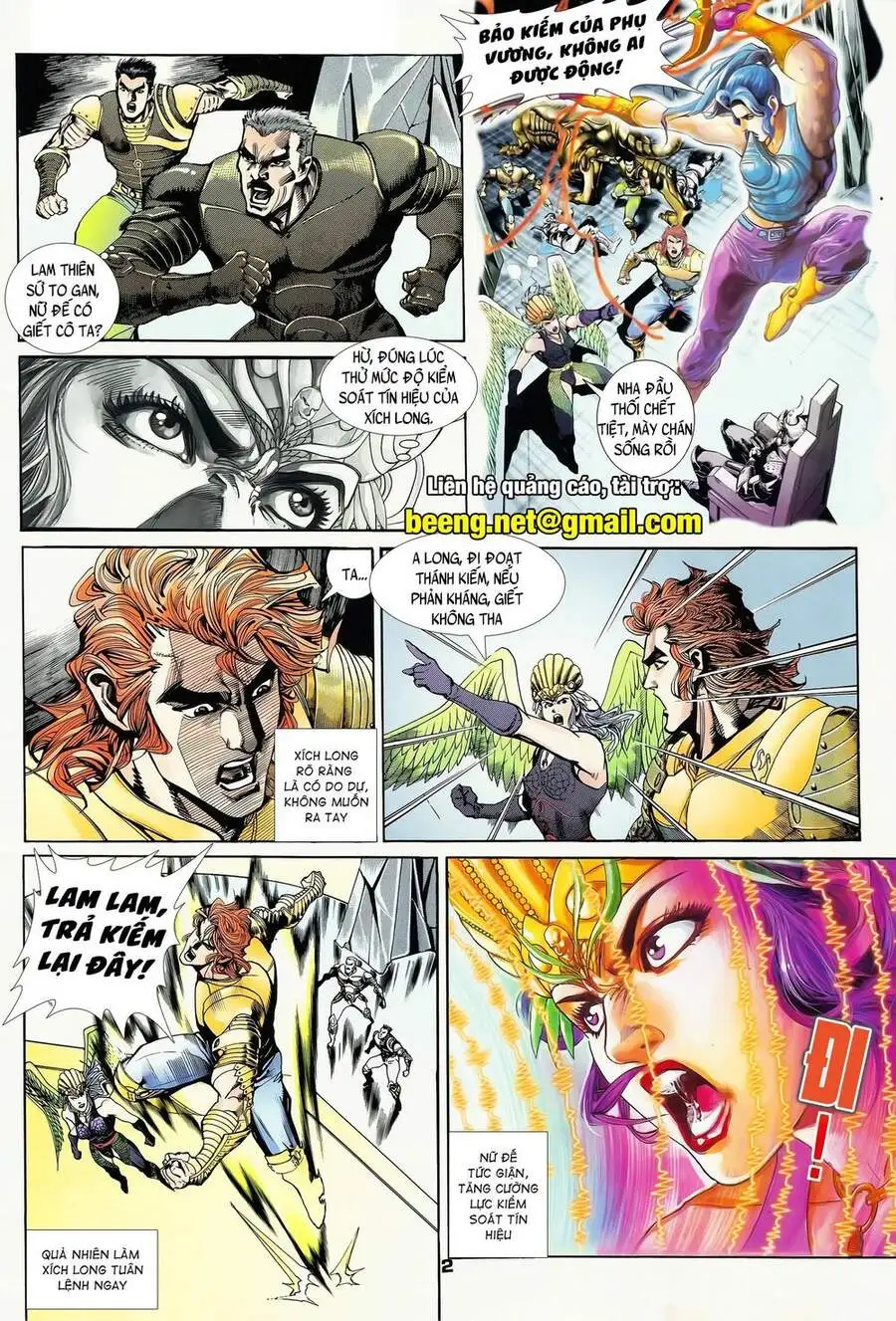Truyện Tranh Long Hổ 5 Thế trang 8