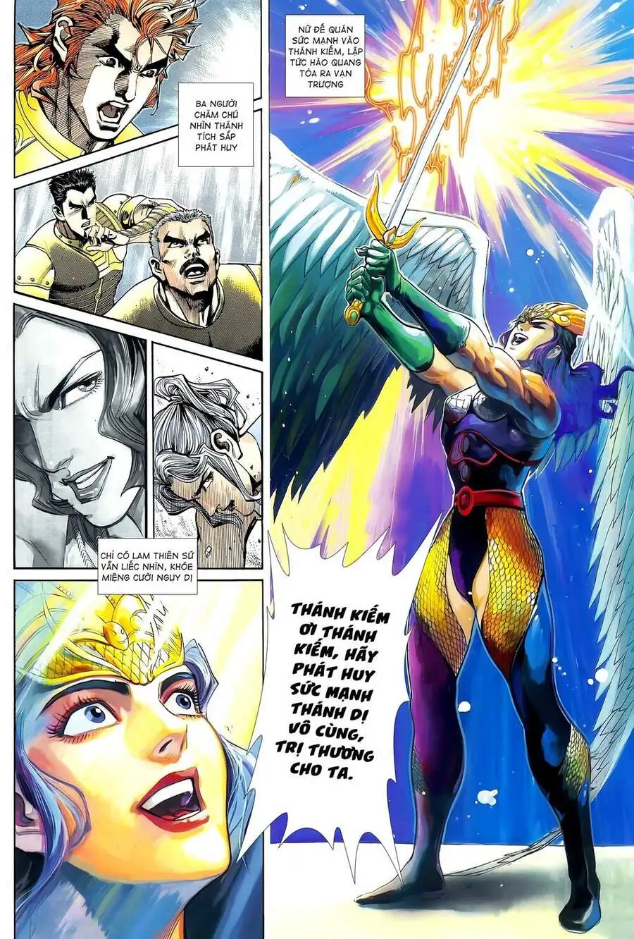 Truyện Tranh Long Hổ 5 Thế trang 8