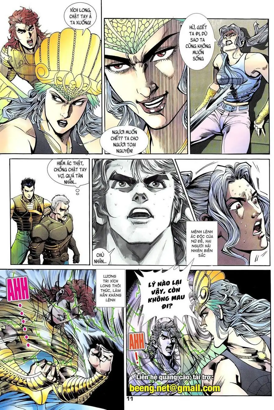 Truyện Tranh Long Hổ 5 Thế trang 8