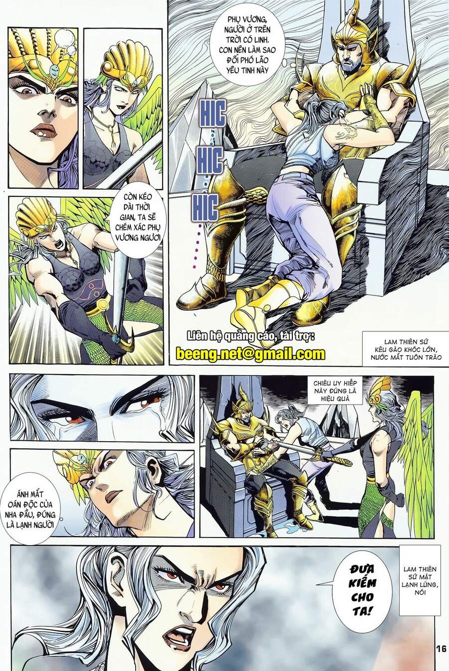 Truyện Tranh Long Hổ 5 Thế trang 8