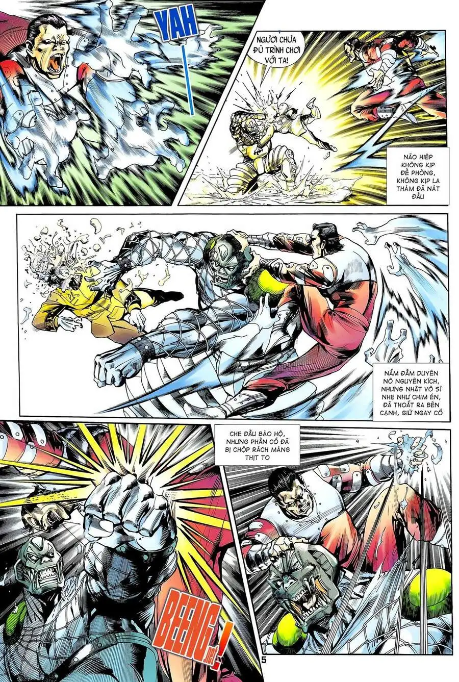 Truyện Tranh Long Hổ 5 Thế trang 8