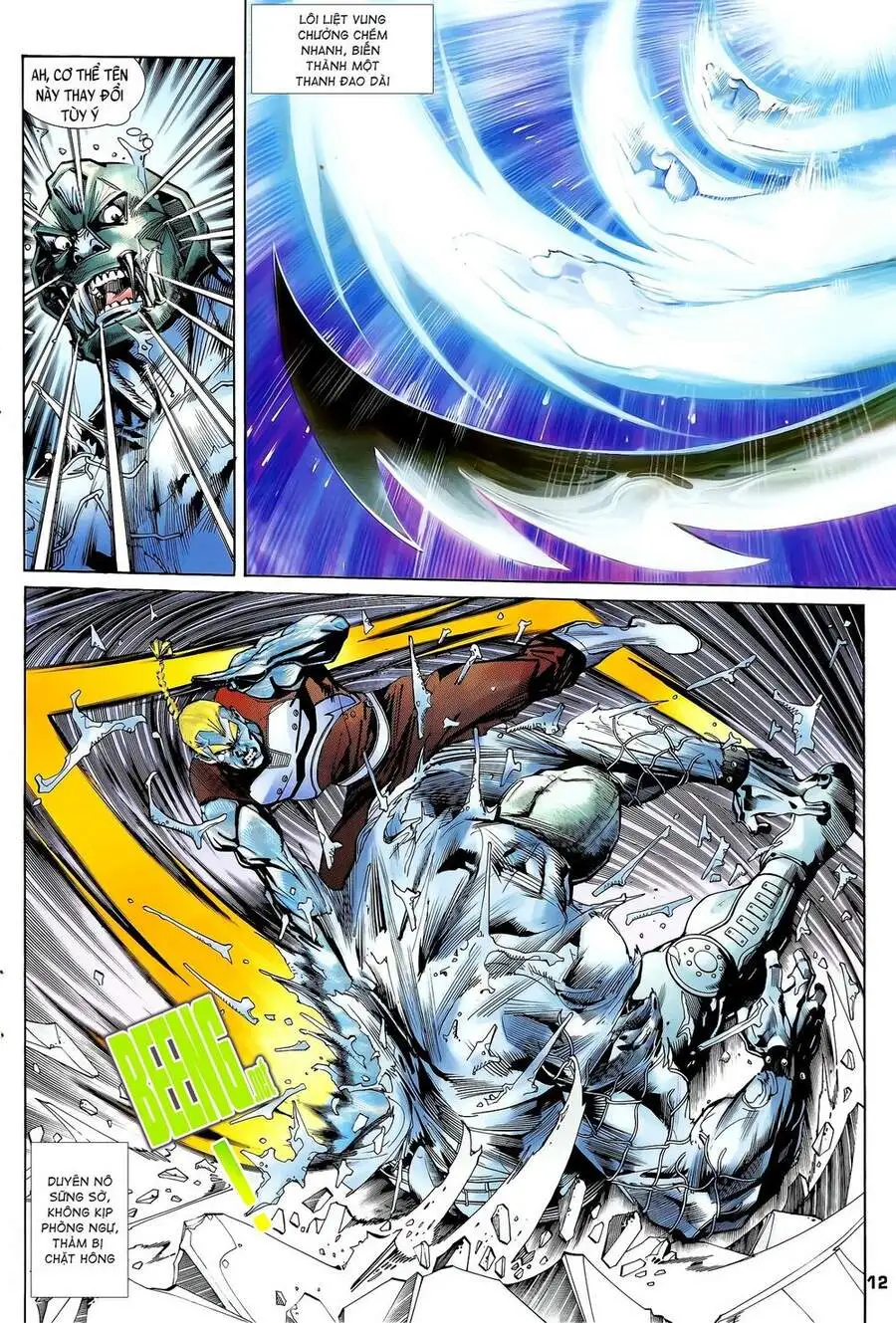 Truyện Tranh Long Hổ 5 Thế trang 8