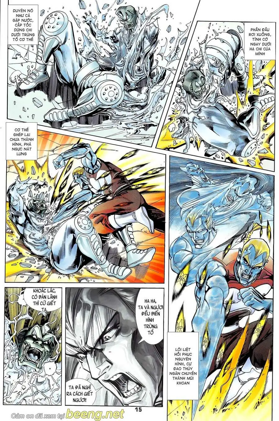 Truyện Tranh Long Hổ 5 Thế trang 8