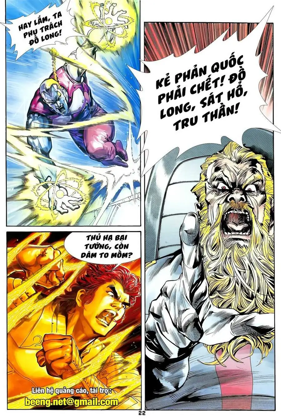 Truyện Tranh Long Hổ 5 Thế trang 8