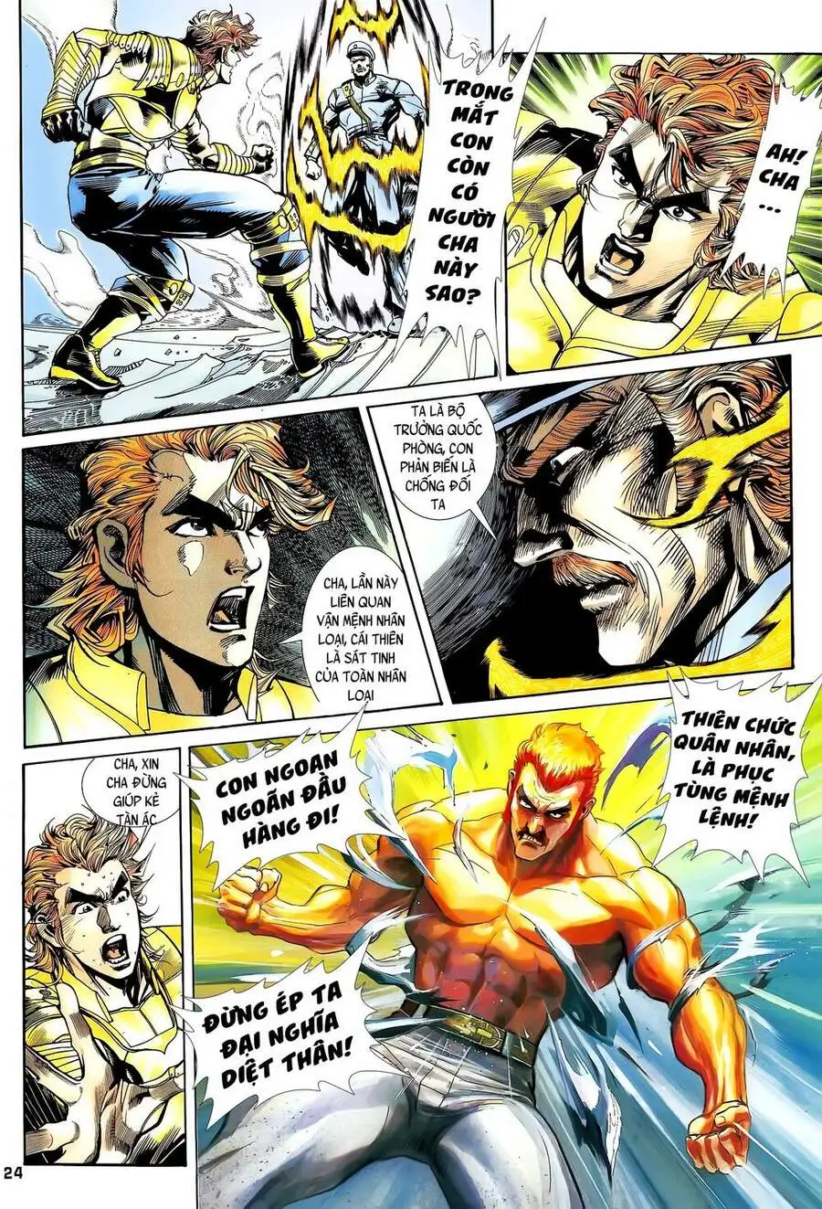 Truyện Tranh Long Hổ 5 Thế trang 8