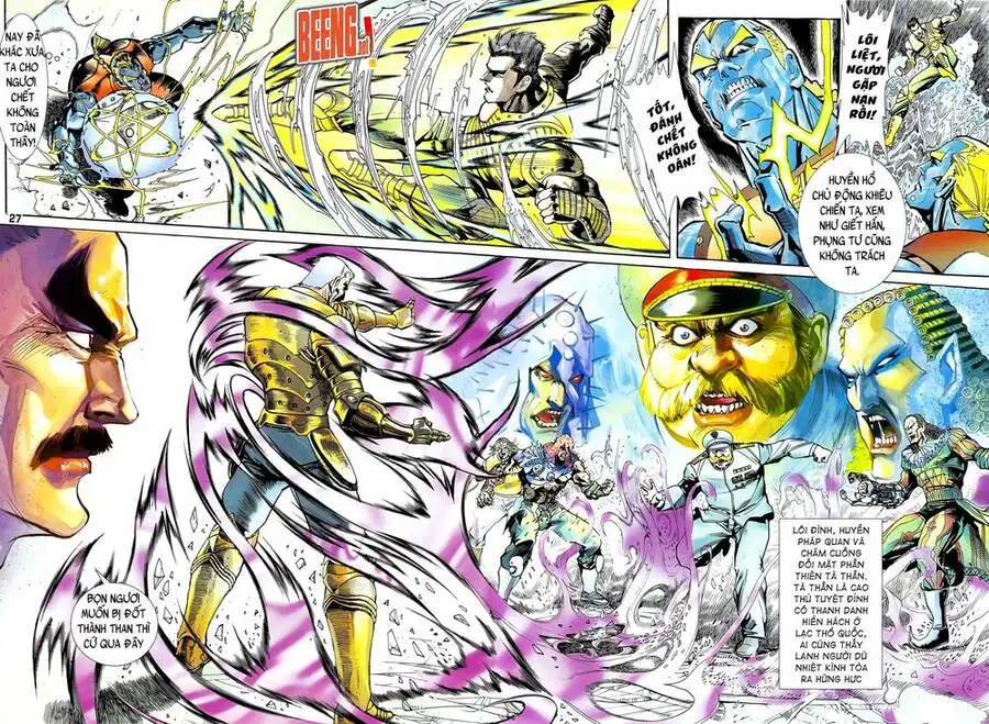 Truyện Tranh Long Hổ 5 Thế trang 8