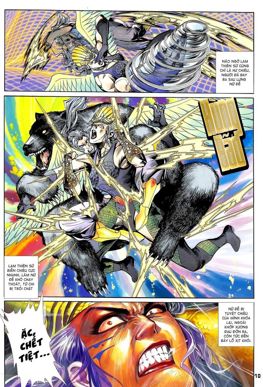 Truyện Tranh Long Hổ 5 Thế trang 8