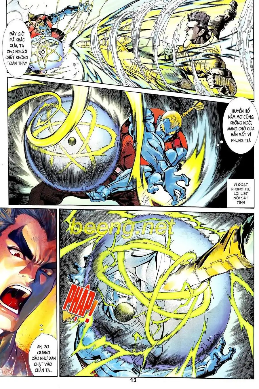 Truyện Tranh Long Hổ 5 Thế trang 8
