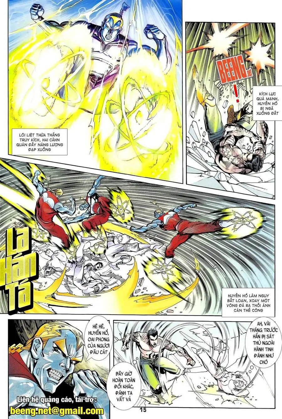 Truyện Tranh Long Hổ 5 Thế trang 8
