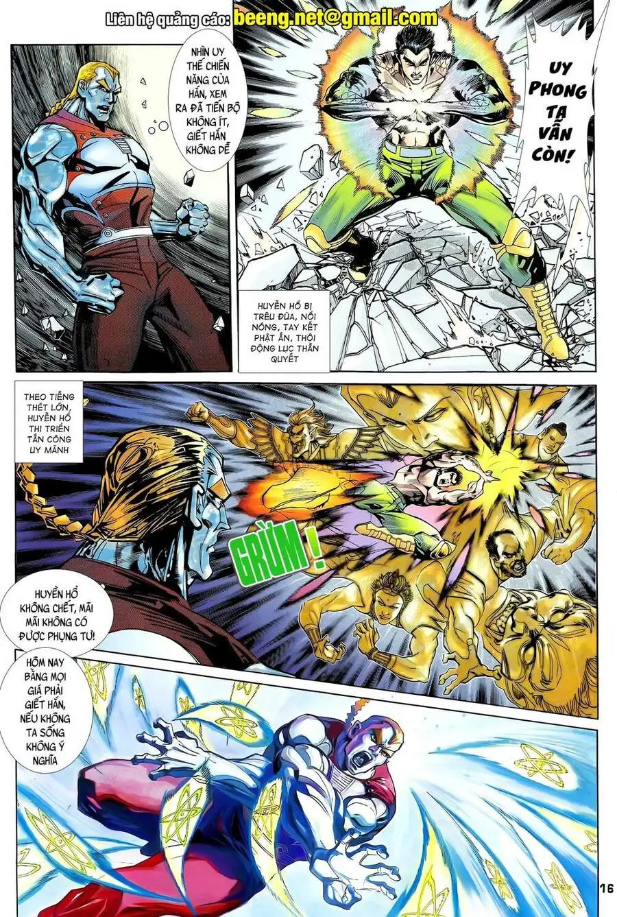 Truyện Tranh Long Hổ 5 Thế trang 8