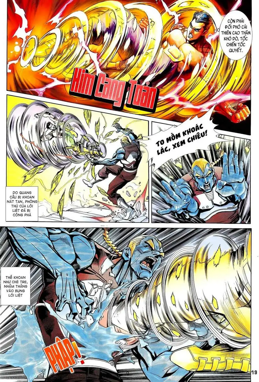 Truyện Tranh Long Hổ 5 Thế trang 8