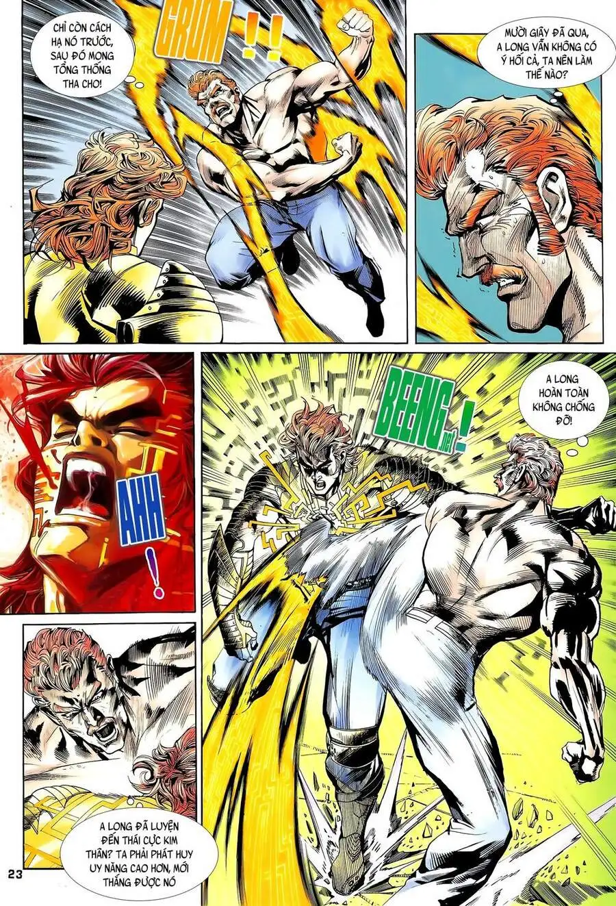 Truyện Tranh Long Hổ 5 Thế trang 8